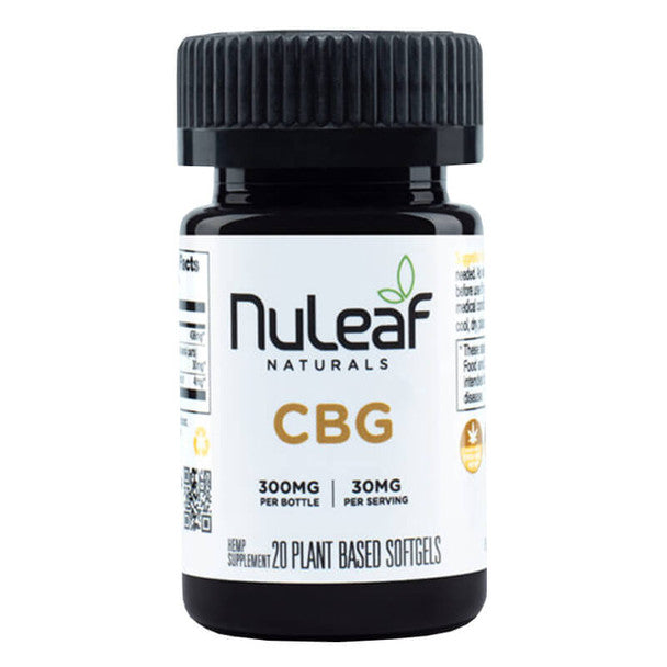 Nuleaf Naturals CBD Softgels - CBG CAPS 300MG-1800MG Best Sales Price - Edibles