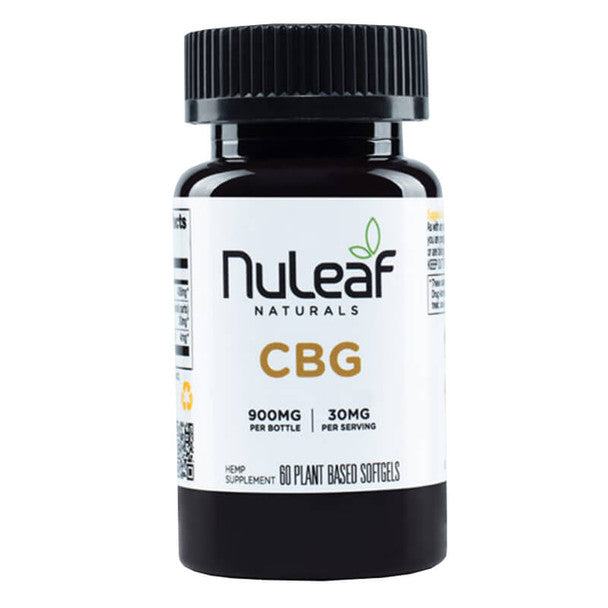 Nuleaf Naturals CBD Softgels - CBG CAPS 300MG-1800MG Best Sales Price - Edibles