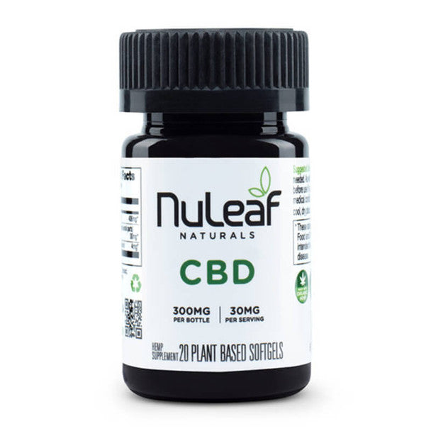 Nuleaf Naturals - CBD Softgels Full Spectrum Hemp Best Sales Price - Edibles