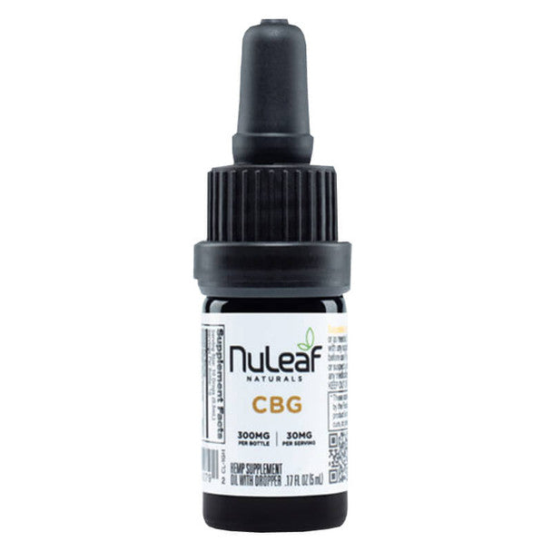 Nuleaf Naturals CBD Tincture - Full Spectrum CBG Oil 300MG-1800MG Best Sales Price - Tincture Oil