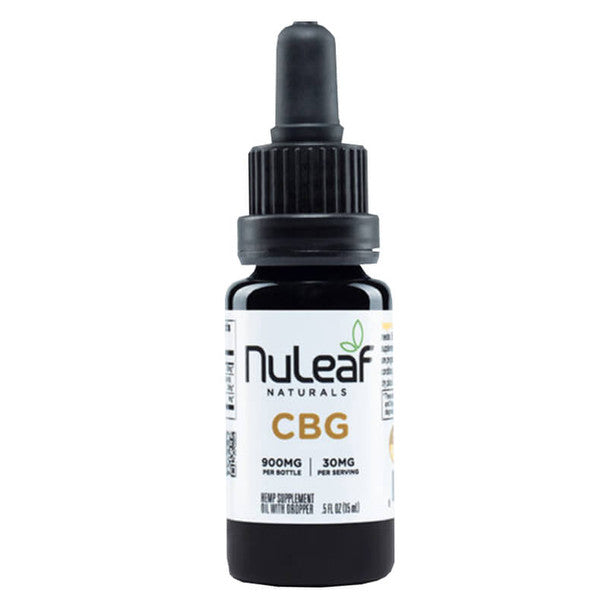 Nuleaf Naturals CBD Tincture - Full Spectrum CBG Oil 300MG-1800MG Best Sales Price - Tincture Oil