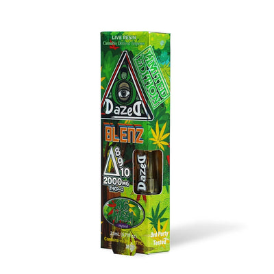 Live Resin Carts - DazeD8 OG Kush D8 + D9 + D10 + THCP-O Live Resin Cartridge (2.1g) Best Sales Price - Vape Cartridges