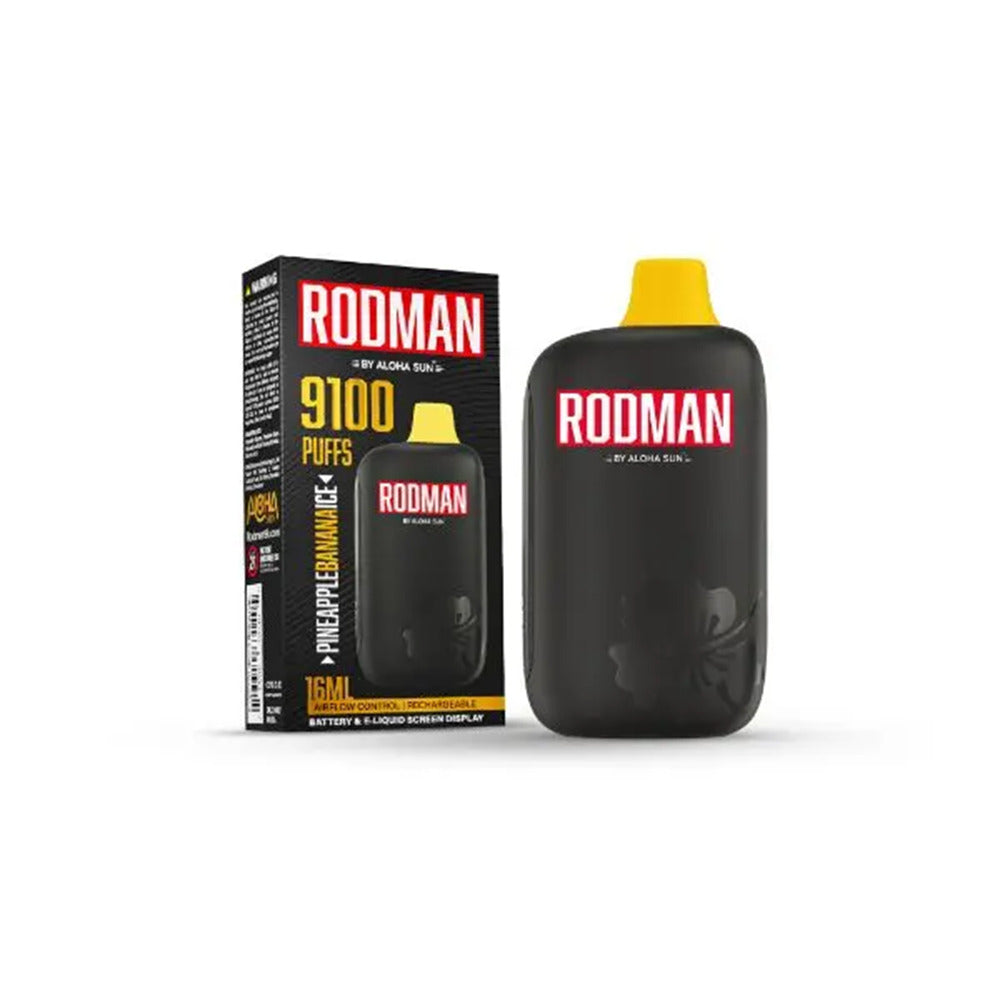 Aloha Sun Rodman Disposable 9100 Puffs 16mL 50mg Best Sales Price - Disposables