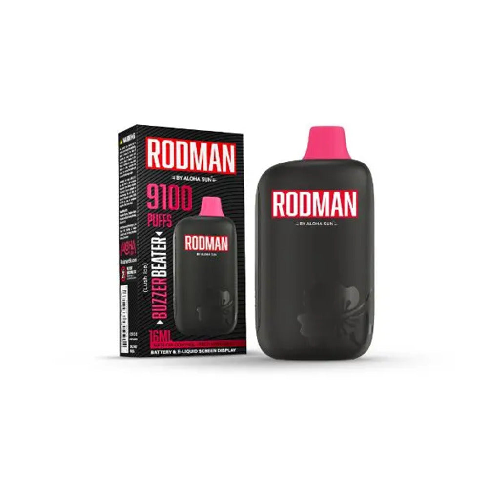 Aloha Sun Rodman Disposable 9100 Puffs 16mL 50mg Best Sales Price - Disposables