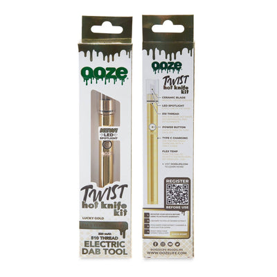 Ooze Twist Hot Knife Kit – New LED Spotlight Best Sales Price - Vaporizers