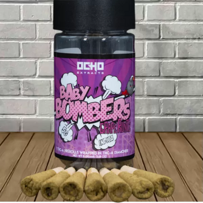 Ocho Extracts Baby Bombers THCa Pre-Rolls 7ct Best Sales Price - Pre-Rolls