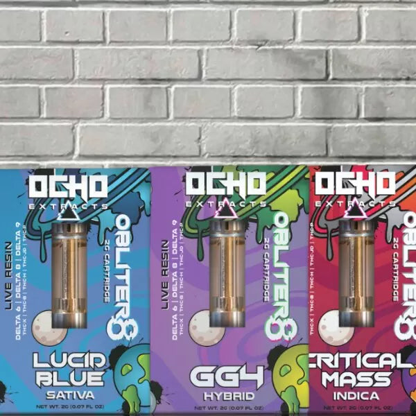 Ocho Extracts Live Resin Obliter8 Vape Cartridge 2g Best Sales Price - Vape Cartridges