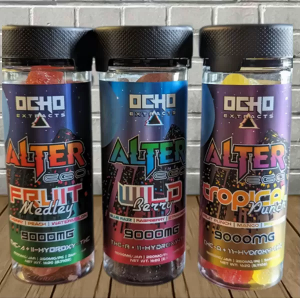 Ocho Extracts THCa Alter Ego Gummies 9000mg Best Sales Price - Gummies