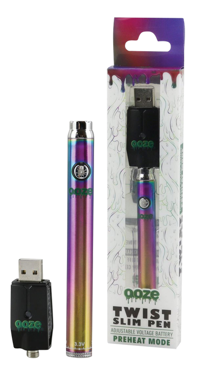 Ooze Slim Twist Battery with Charger Best Sales Price - Vaporizers