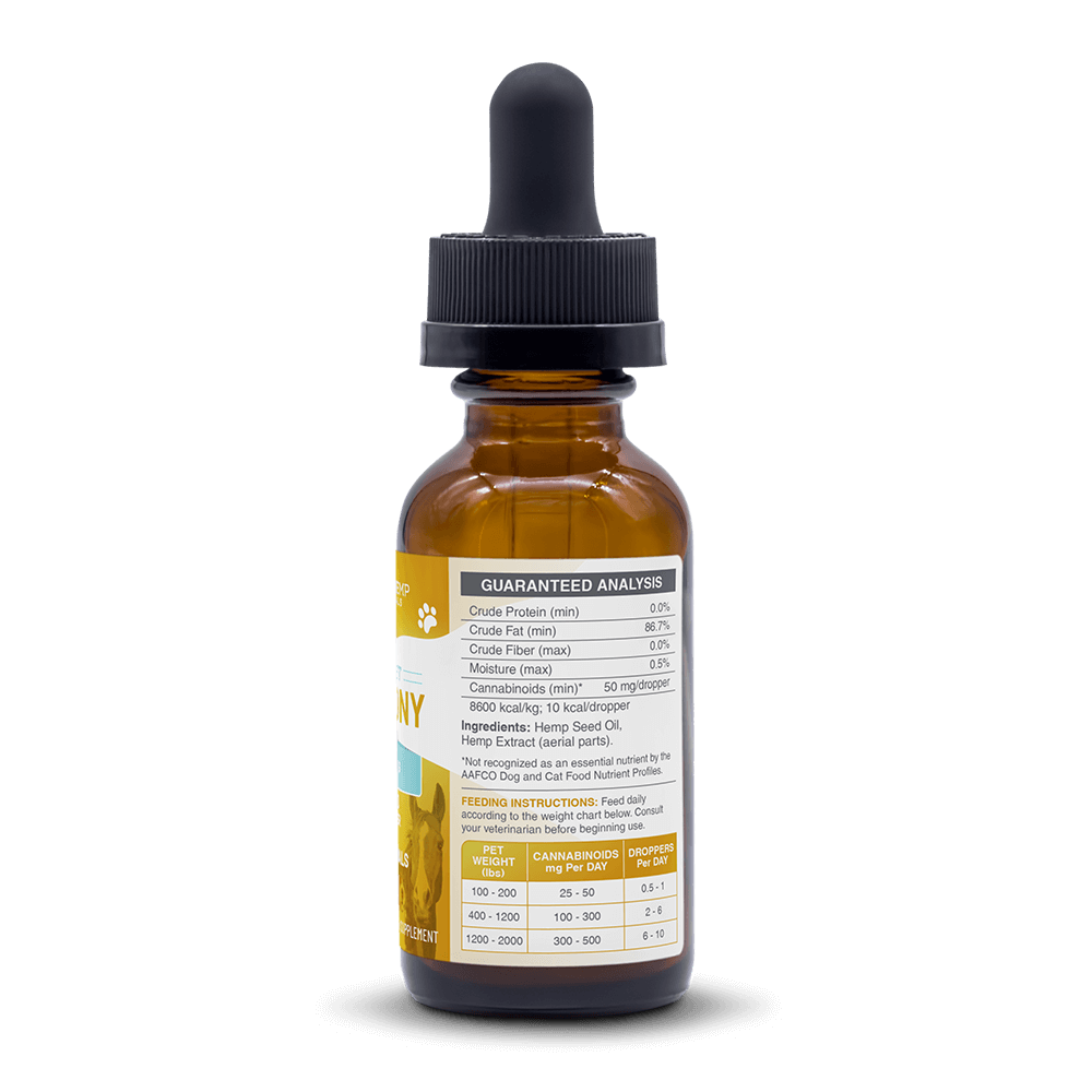 750mg Pet CBD Tincture by Pure Hemp Botanicals Best Sales Price - Tincture Oil