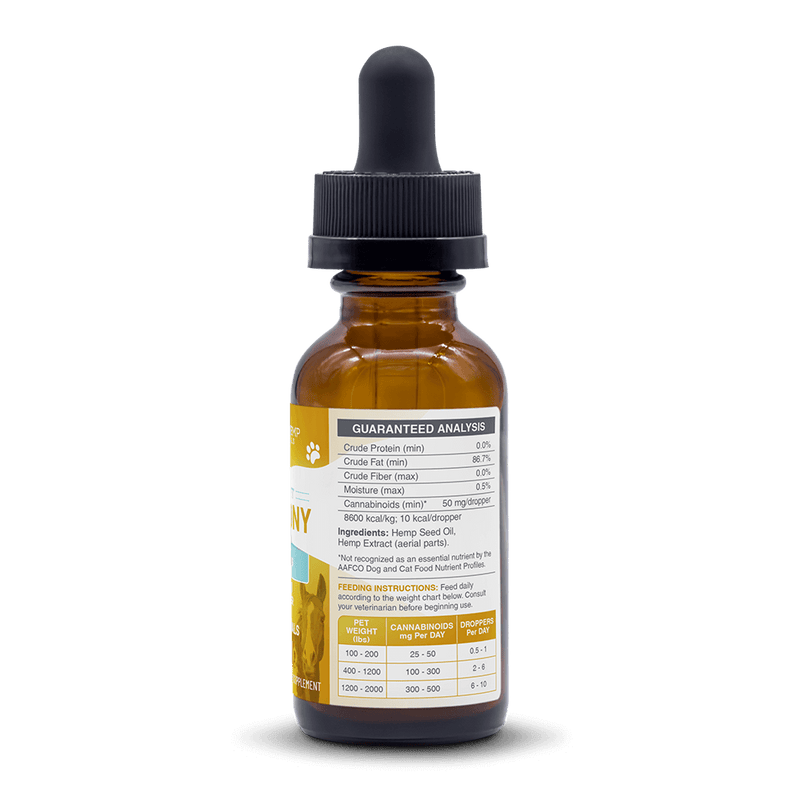 750mg Pet CBD Tincture by Pure Hemp Botanicals Best Sales Price - Tincture Oil