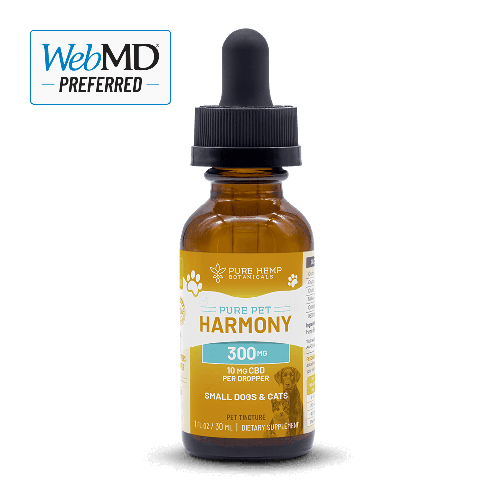 300mg Pet CBD Tincture by Pure Hemp Botanicals Best Sales Price - Tincture Oil