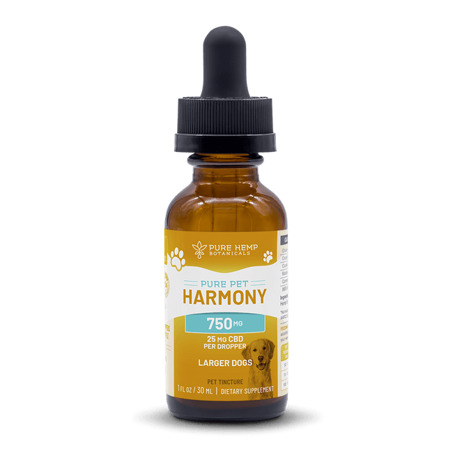 750mg Pet CBD Tincture by Pure Hemp Botanicals Best Sales Price - Tincture Oil