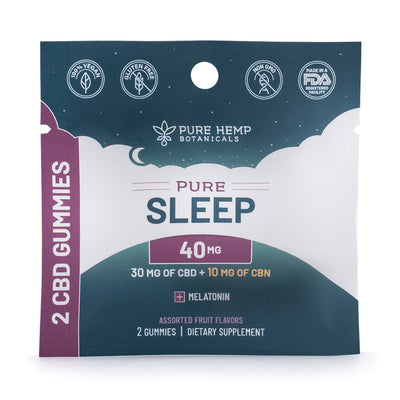 Pure Sleep Sachet by Pure Hemp Botanicals Best Sales Price - Edibles