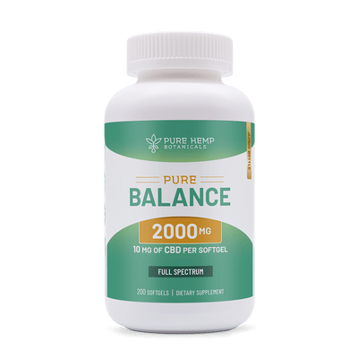 2000mg Softgels by Pure Hemp Botanicals Best Sales Price - Edibles