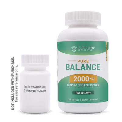 2000mg Softgels by Pure Hemp Botanicals Best Sales Price - Edibles