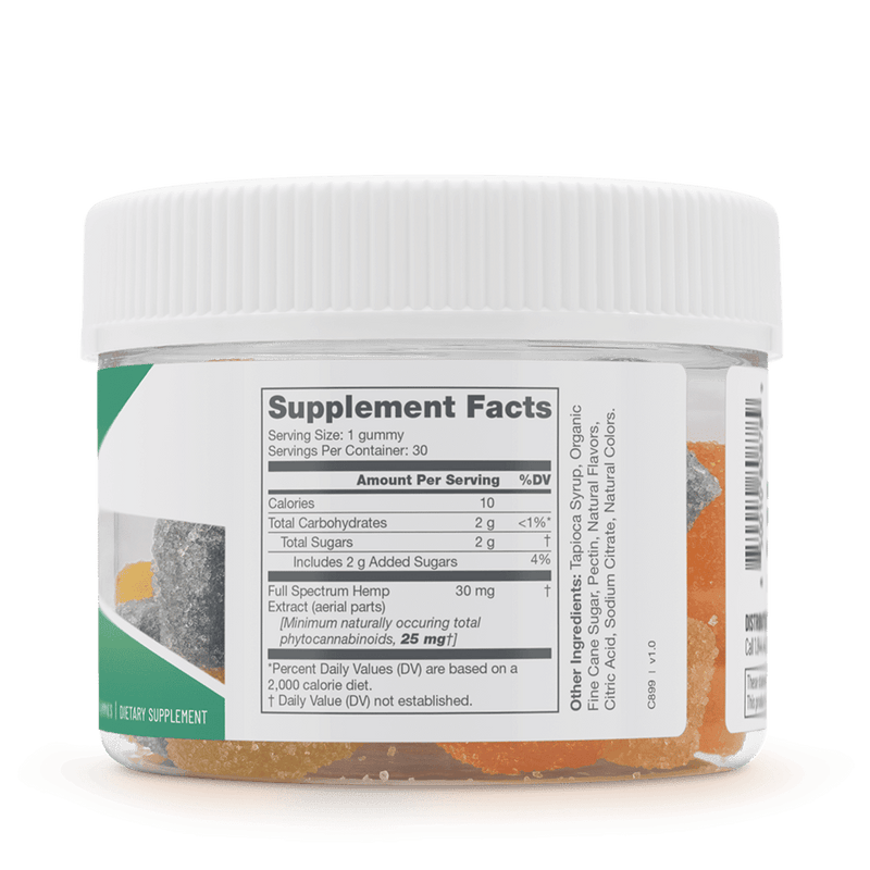 750mg Pure Balance Full Spectrum CBD Gummies by Pure Hemp Botanicals Best Sales Price - Gummies