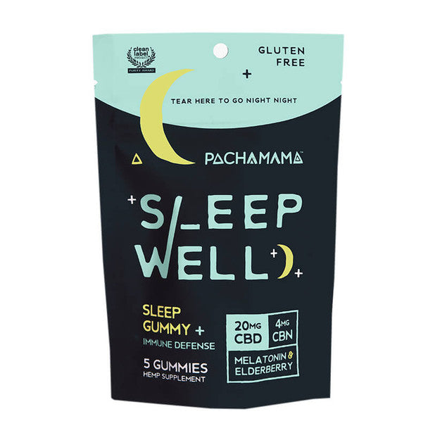 Pachamama CBD Edible - Sleep Well Gummies 20mg Best Sales Price - Gummies