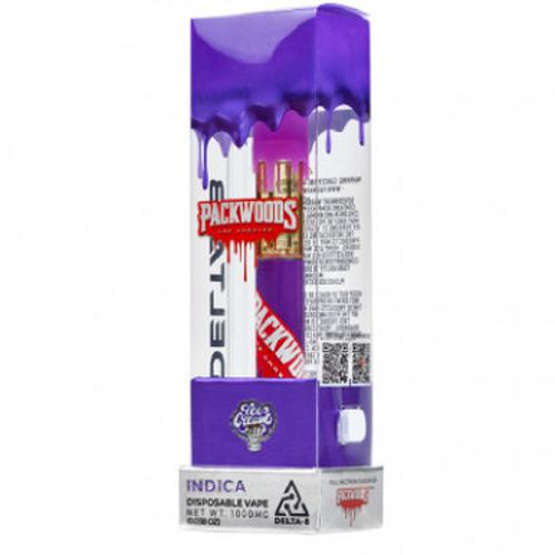 Packwoods - Delta 8 Vape - Disposable - Ice Cream - 1000mg Best Sales Price - Vape Pens