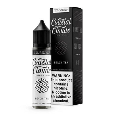 Peach Tea - Coastal Clouds - Oceanside - 60ML Best Sales Price - eJuice