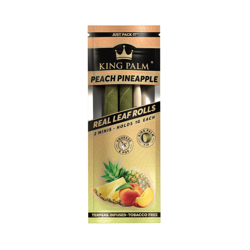 King Palm 2 Mini Rolls – Peach Pineapple Best Sales Price - Pre-Rolls
