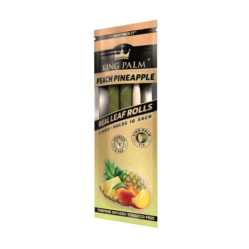 King Palm 2 Mini Rolls – Peach Pineapple Best Sales Price - Pre-Rolls