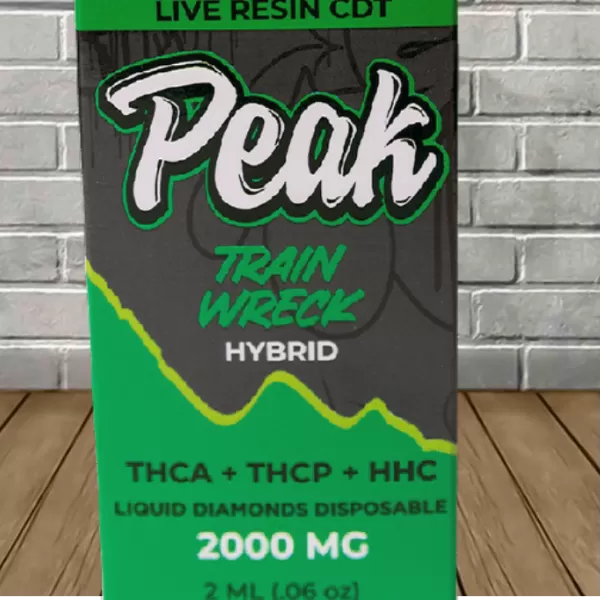 Peak THCA Live Resin Liquid Diamonds Disposable 2ml Best Sales Price - Vape Pens