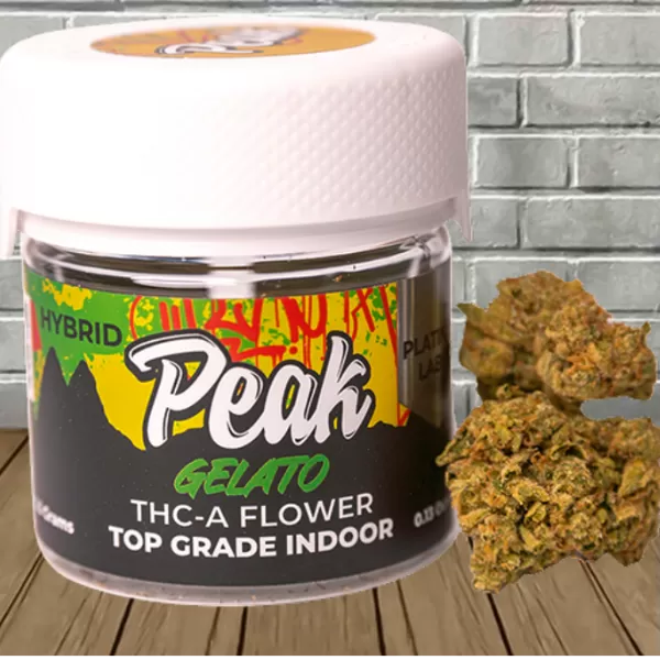 Peak Platinum THCa Flower 3.5g Jar Best Sales Price -