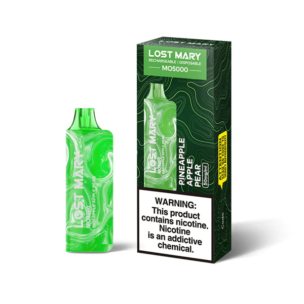 Pineapple Apple Pear Lost Mary MO5000 Disposable Vape Kit 5000 Puffs 13.5ml Best Sales Price - Disposables
