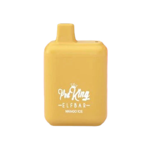 Pod King Elf Bar XC5000 Vape Flavor Kit Mango Ice Best Sales Price - Disposables