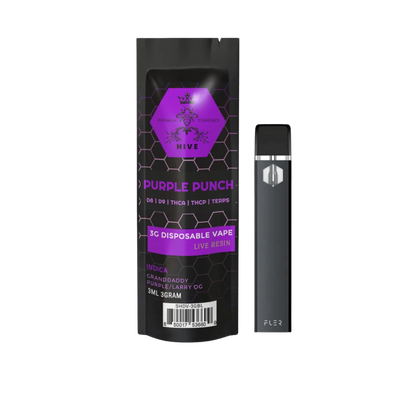 Stirling CBD - Purple Punch Strain Vape Pen 3G Best Sales Price - Vape Pens