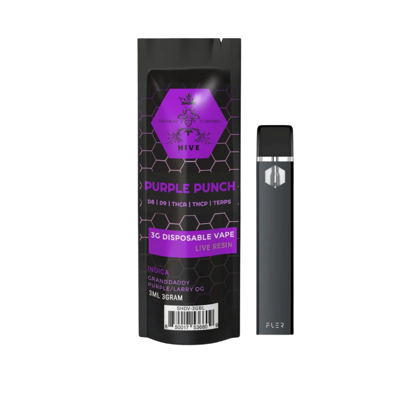 Stirling CBD - Purple Punch Strain Vape Pen 3G Best Sales Price - Vape Pens