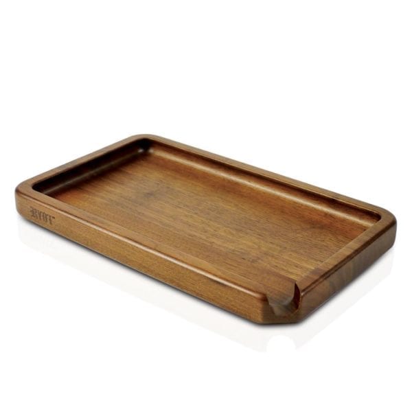 RYOT Walnut Wood Rolling Tray Best Sales Price - Rolling Papers & Supplies