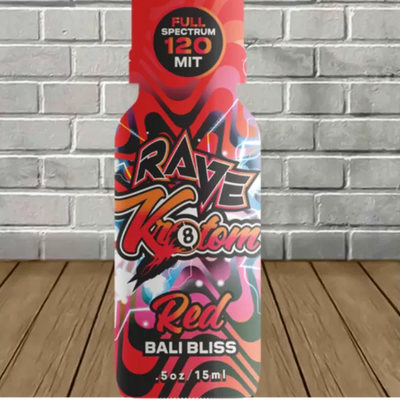 Rave Kratom Red Bali Bliss Extract Shot Best Sales Price - Kratom