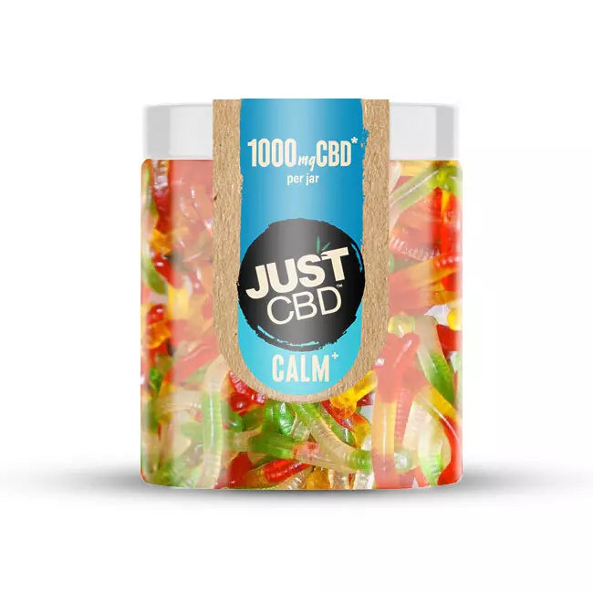 JustCBD - Sugar Free Worms Best Sales Price - Edibles