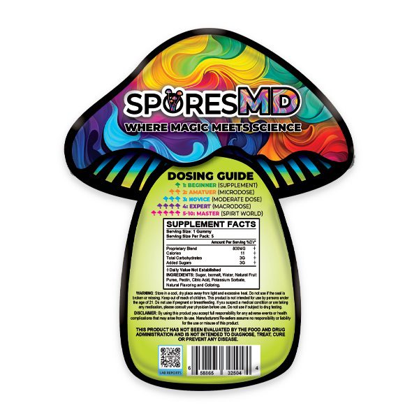 SporesMD Trips Nootropics Gummies 5 Counts Best Sales Price - Gummies