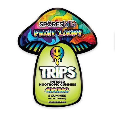 SporesMD Trips Nootropics Gummies 5 Counts Best Sales Price - Gummies