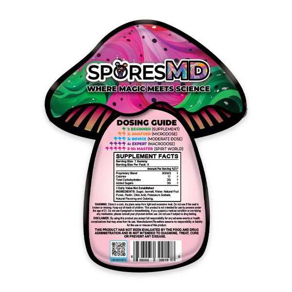 SporesMD Trips Nootropics Gummies 5 Counts Best Sales Price - Gummies