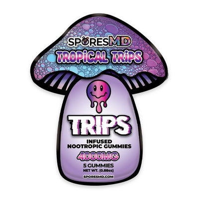 SporesMD Trips Nootropics Gummies 5 Counts Best Sales Price - Gummies