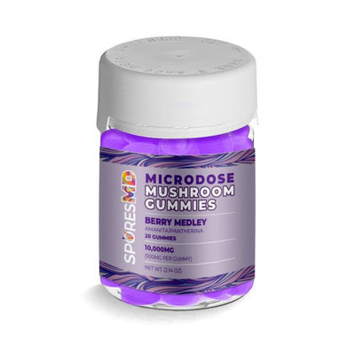 Amanita Microdose Gummies 10,000mg – Berry Medley Best Sales Price - Gummies