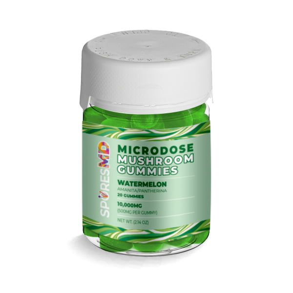 Amanita Microdose Mushroom Gummies 10,000mg Best Sales Price - Gummies