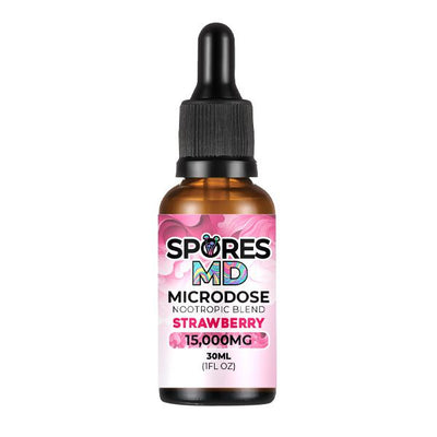 SporesMD Microdose Nootropic Infused Tincture 15000mg 30ml Best Sales Price - Tincture Oil