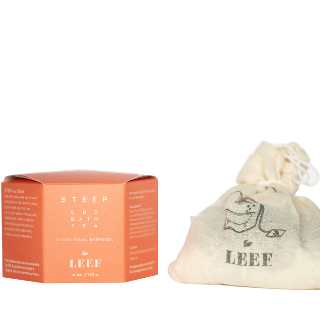 Leef Organics STEEP CITRUS CBD BATH TEA Best Sales Price - Beauty