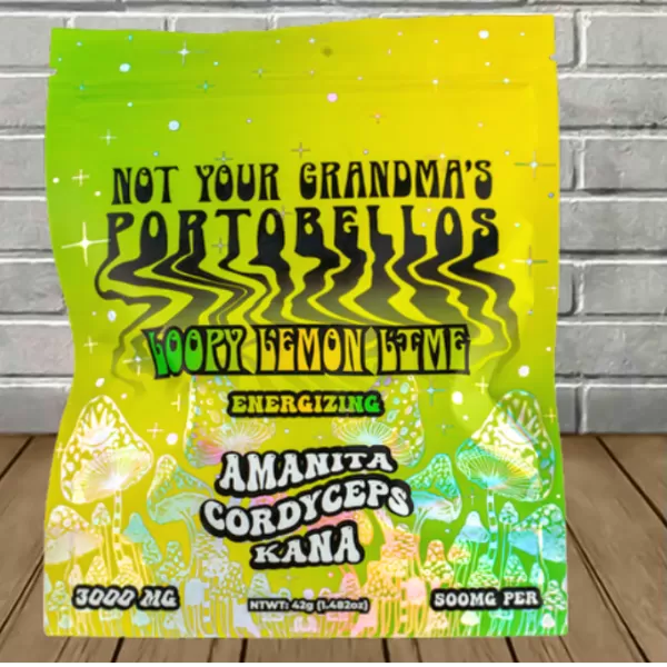 STNR Not Your Grandmas Portobellos | Energizing Mushrooms Best Sales Price - CBD