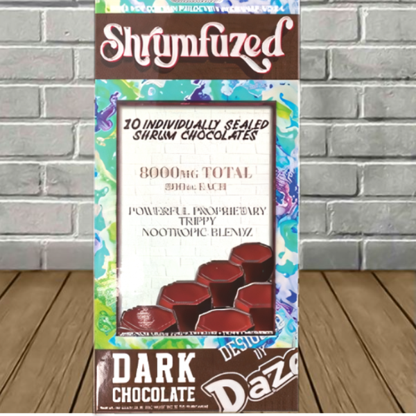 Shrumfuzed Trippy Nootropic Blendz Chocolate 8000mg Best Sales Price - Gummies