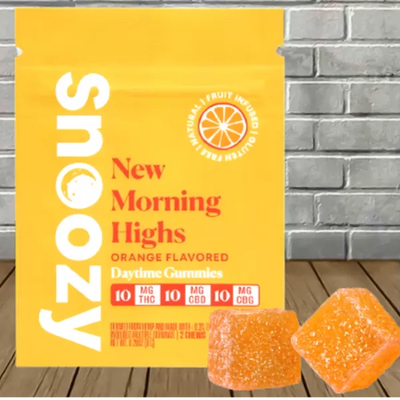 Snoozy New Morning Highs Delta 9 Gummies 20mg Best Sales Price - Gummies