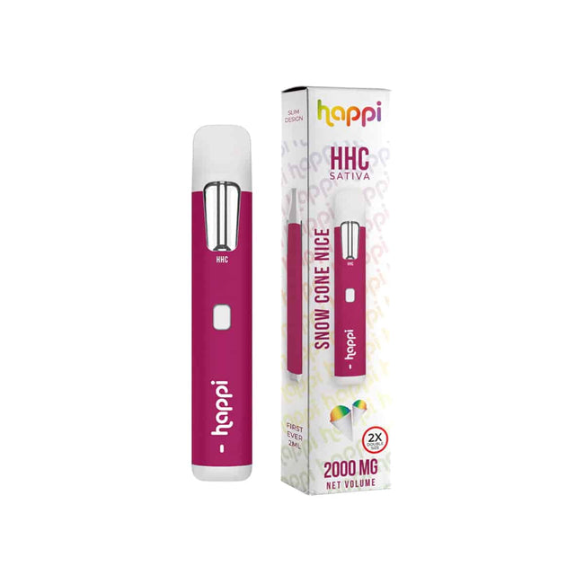 Happi Snow Cone Nice Delta 10 Disposable (2g) Best Sales Price - Vape Pens