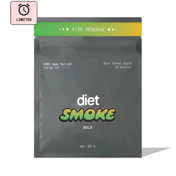 Diet Smoke 4/20 Reserves 100MG THC Best Sales Price - Gummies