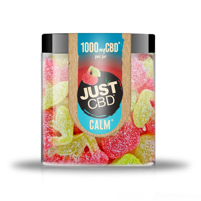 JustCBD - 1000mg CBD Sour Cherries Gummies