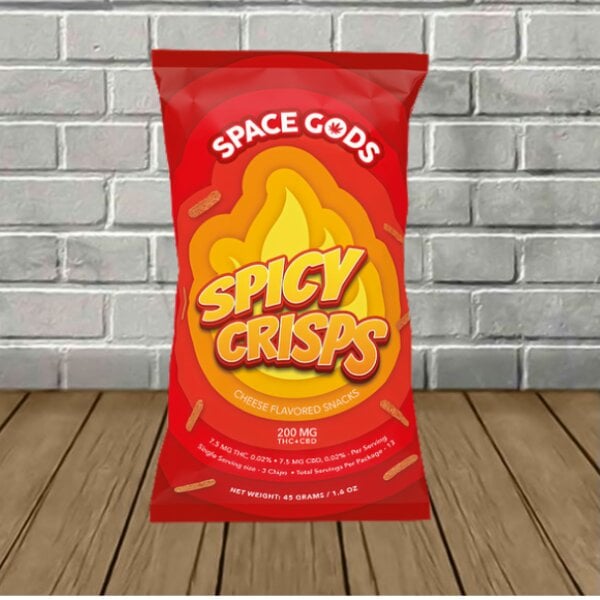 Space Gods Delta 9 | CBD Spicy Crisps Best Sales Price - Edibles